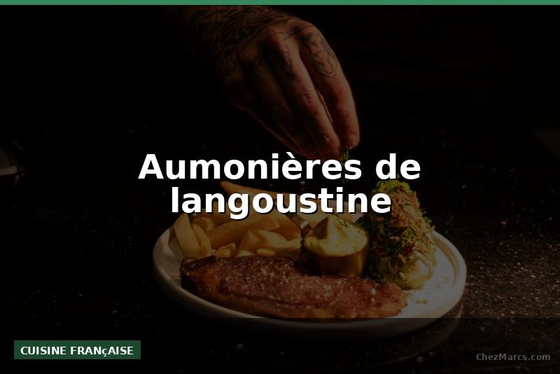 Aumonières de langoustine