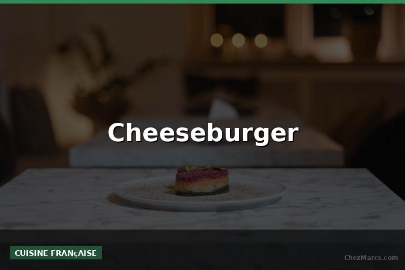 Cheeseburger