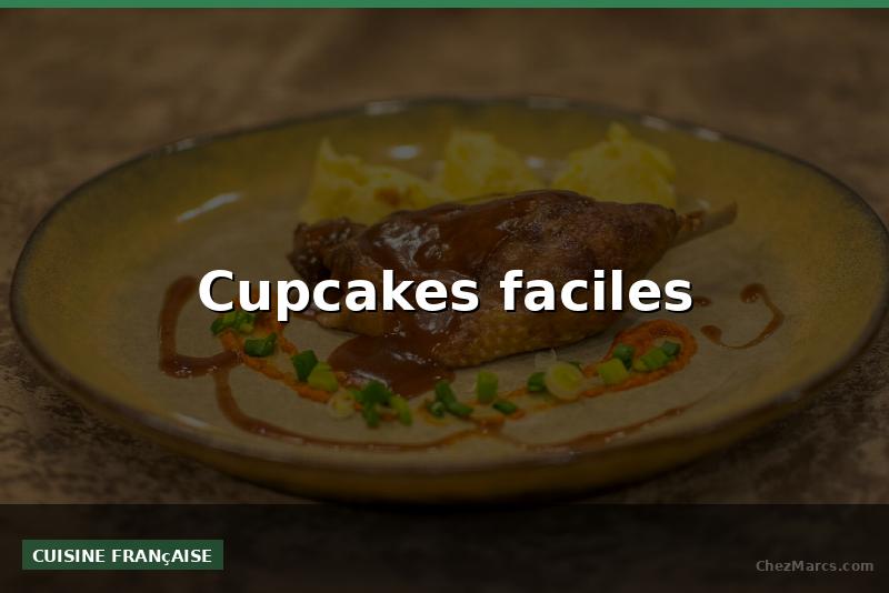 Cupcakes faciles