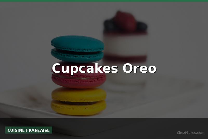 Cupcakes Oreo