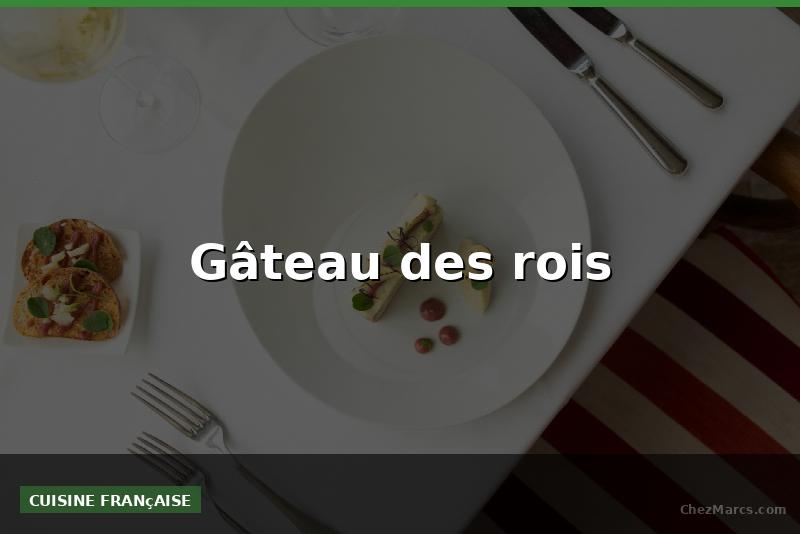 Gâteau des rois