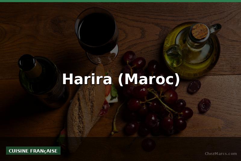 Harira (Maroc)