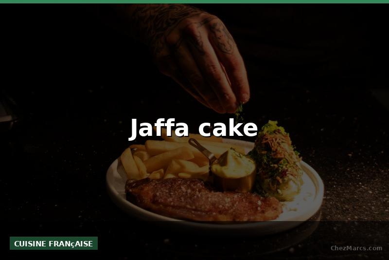 Jaffa cake