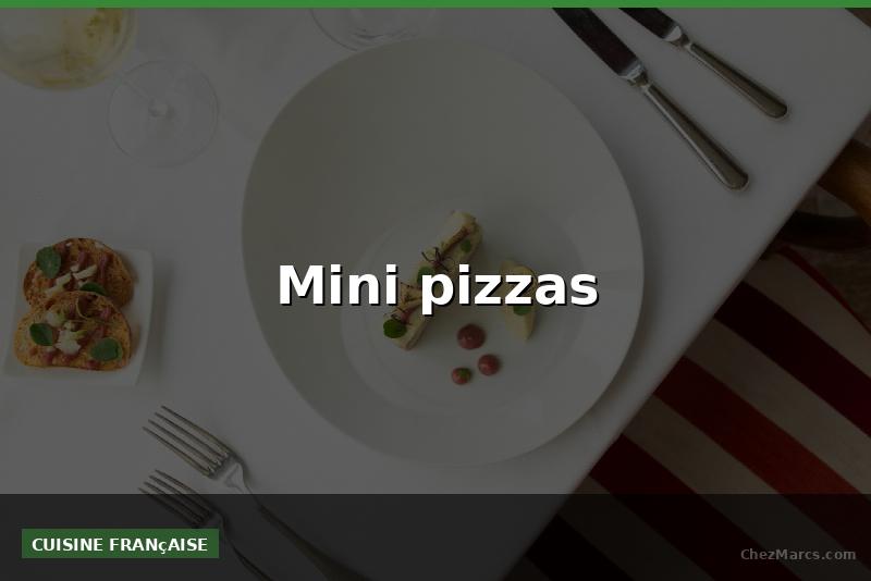 Mini pizzas
