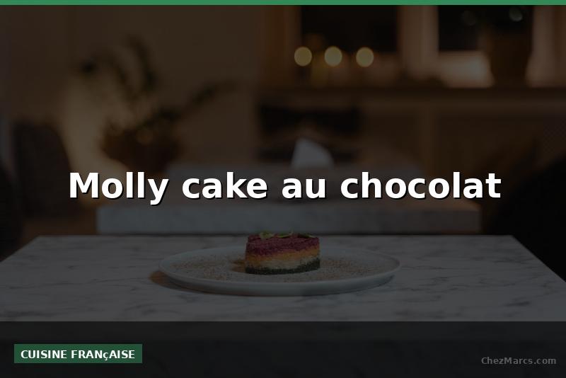 Molly cake au chocolat