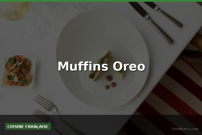 Muffins Oreo