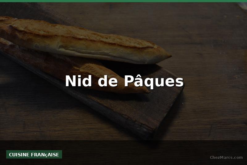 Nid de Pâques