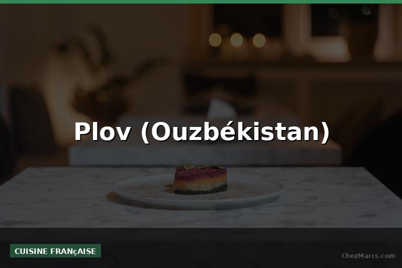 Plov (Ouzbékistan)