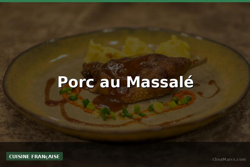 Porc au Massalé