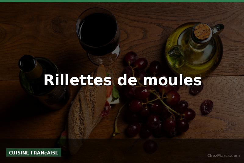 Rillettes de moules