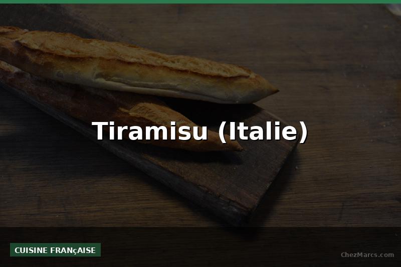 Tiramisu (Italie)