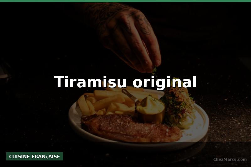 Tiramisu original
